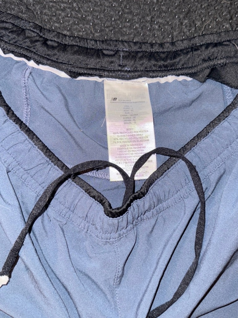 New Balance Women's Grey Athletic Running Shorts - Picture 3 of 4